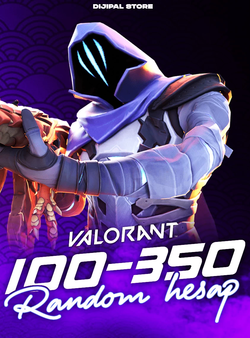 100-350 Skin Arası Random Hesap - Valorant Random Hesap