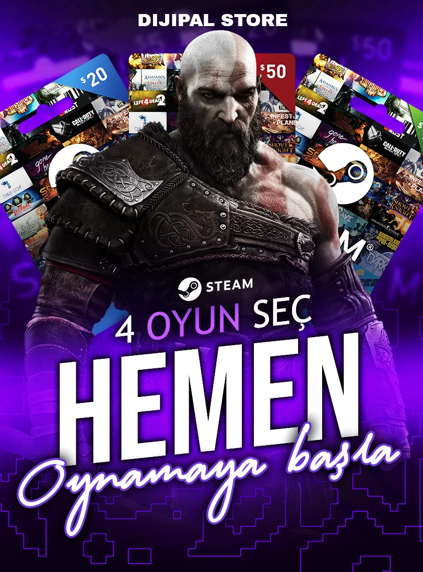 4 Oyun Seç, Hemen Oynamaya Başla!