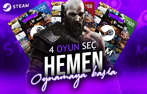 4 Oyun Seç, Hemen Oynamaya Başla!